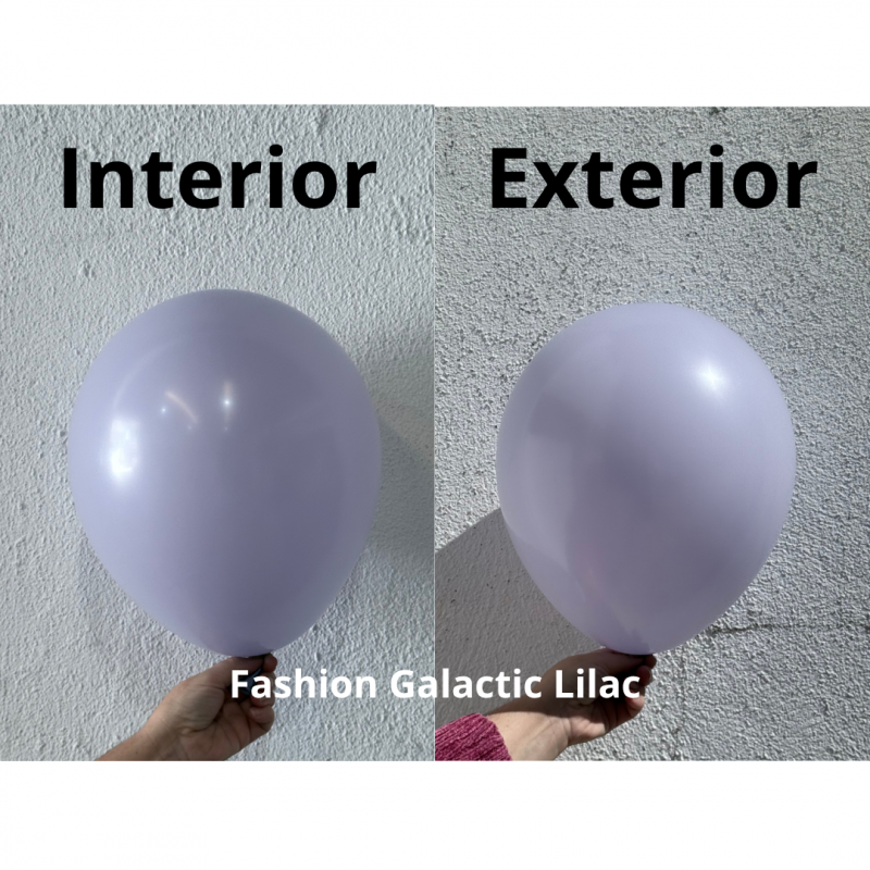 4 Balões latex 24'' (61cm) Fashion Galactic Lilac