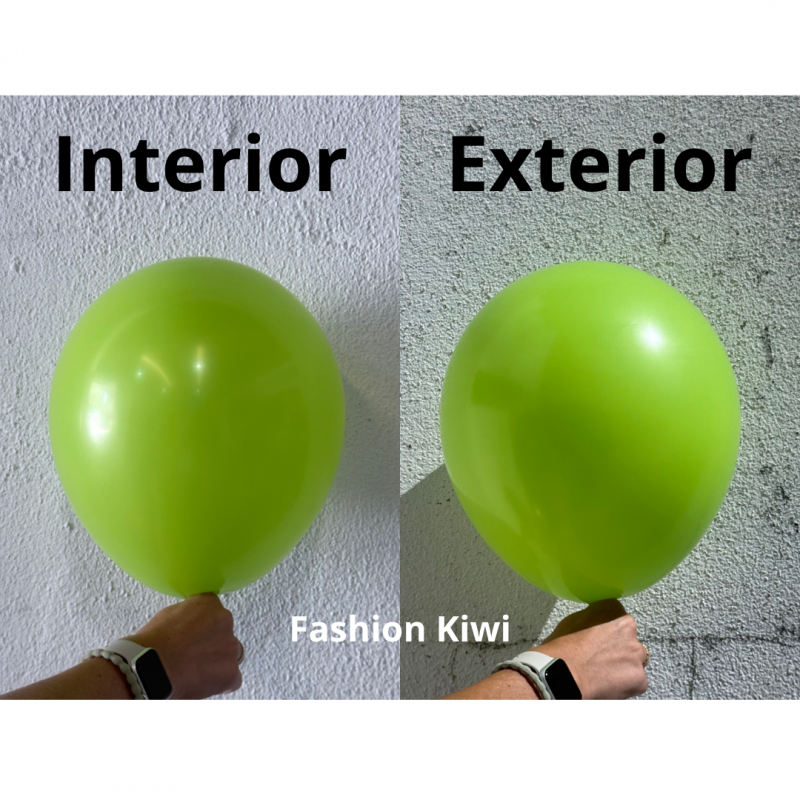 4 Balões latex 24'' (61cm) Fashion Kiwi