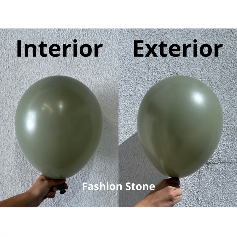 50 Balões latex 11'' (28cm) Fashion Stone