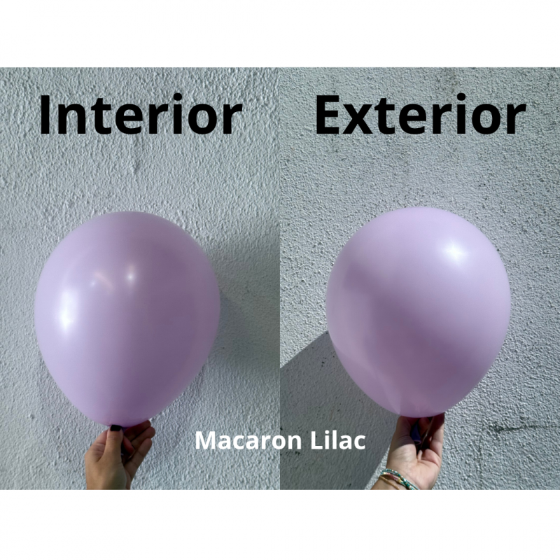 4 Balões latex 24'' (61cm) Macaron Lilac