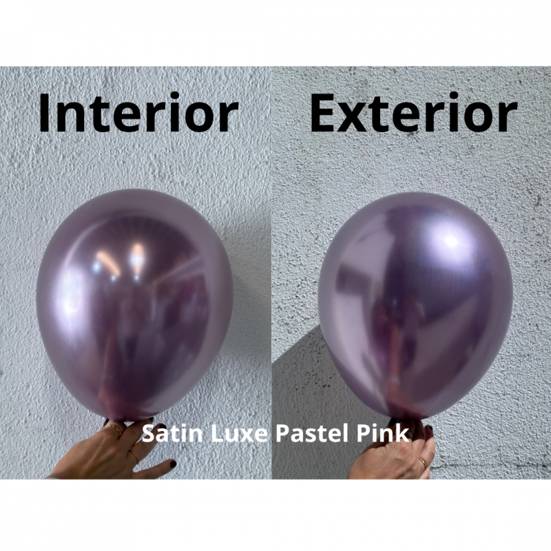50 Balões latex 11'' (28cm) Satin Luxe™ Pastel Pink