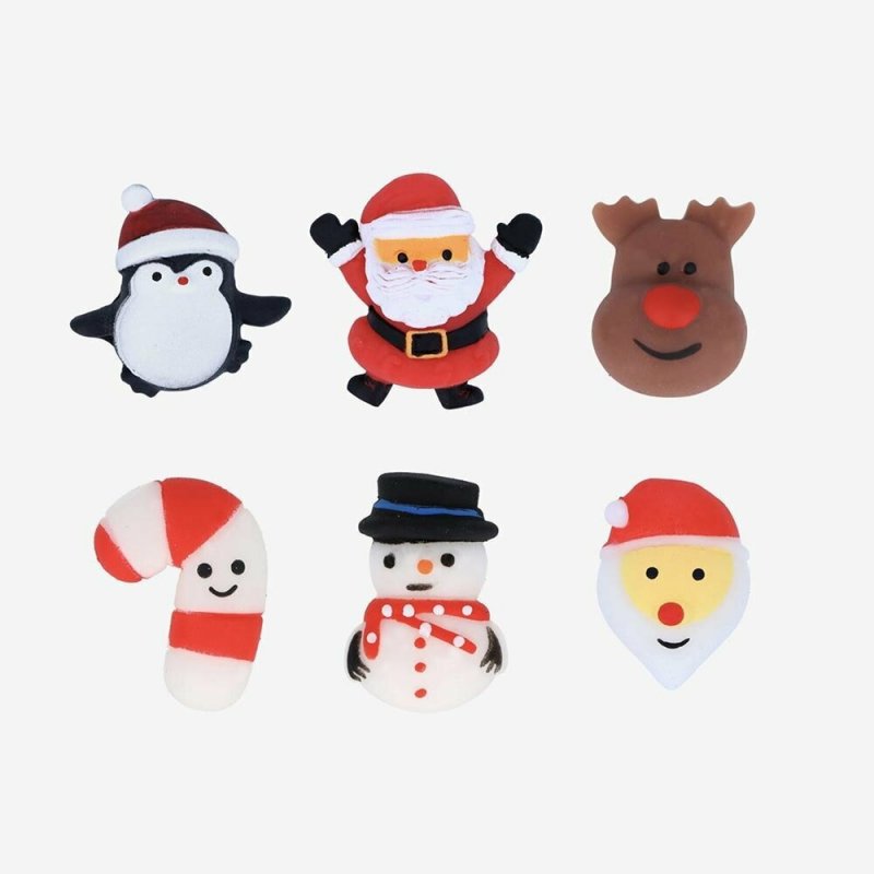 6 Squishy de Natal