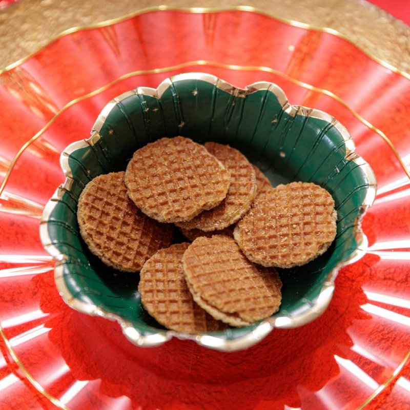 8 Taças 13,5cm Verde & Dourado