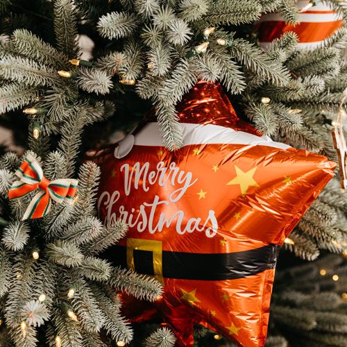 Balão Foil 45cm Merry Christmas - Natal