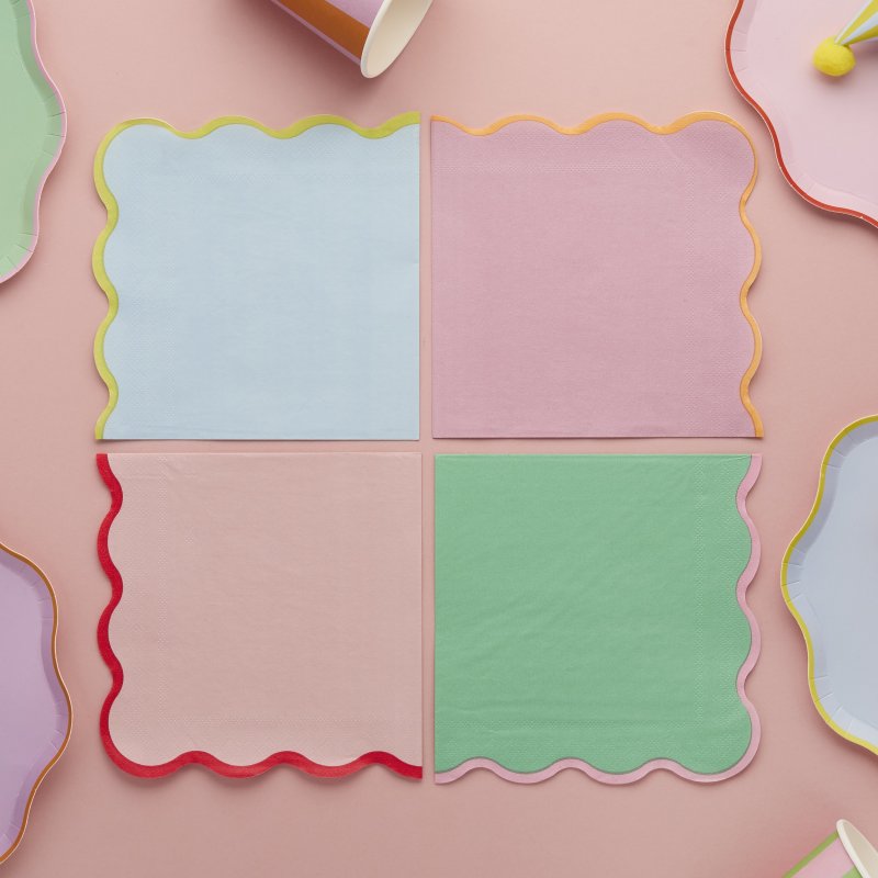 16 Guardanapos 16cm Bright Banquet