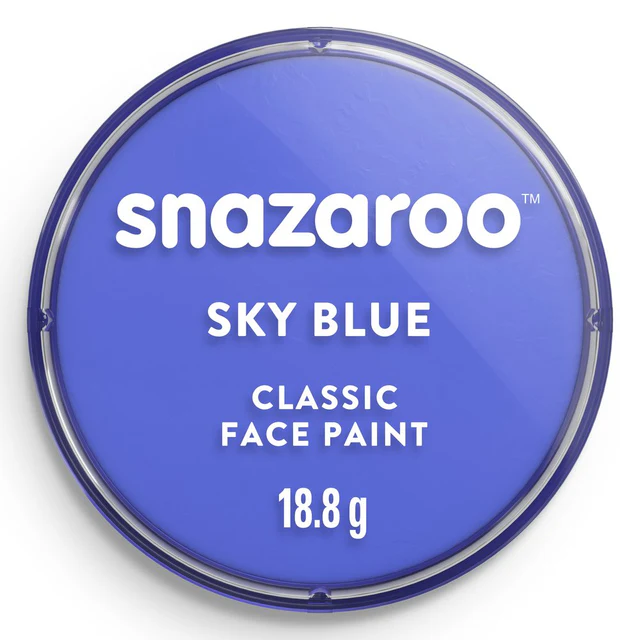 Tinta Facial Snazaroo 18ml - Azul Céu