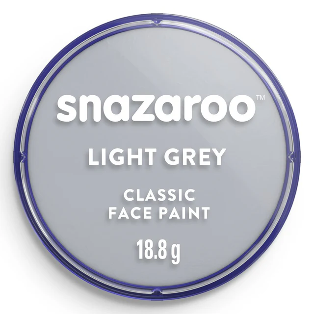Tinta Facial Snazaroo 18ml - Cinzento Claro