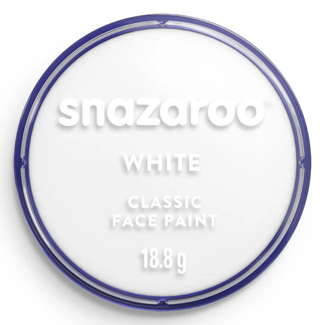 Tinta Facial Snazaroo 18ml - Branco