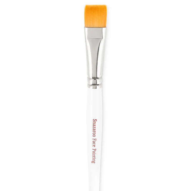 Pincel Profissional Pintura Facial - Grande e Plano - Snazaroo