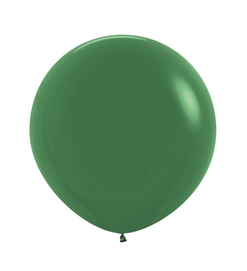 10 Balões latex R24 (60cm) - Forest Green - 032