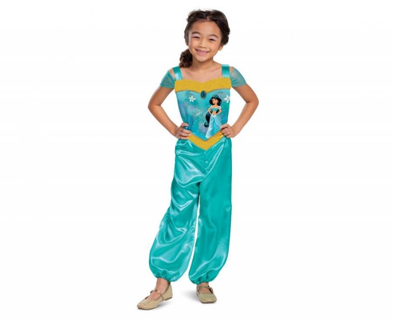 Fato Bela (Aladino - Princesas Disney) Jasmine Idade 5-6