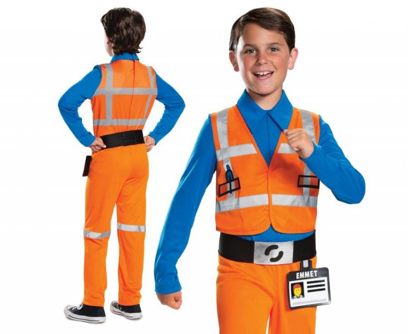 Fato Emmet (Lego Movie) Warner Bros Idade 3-4 Anos