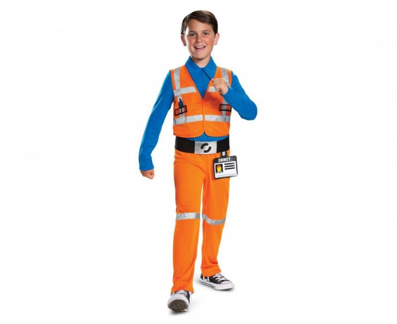 Fato Emmet (Lego Movie) Warner Bros Idade 3-4 Anos