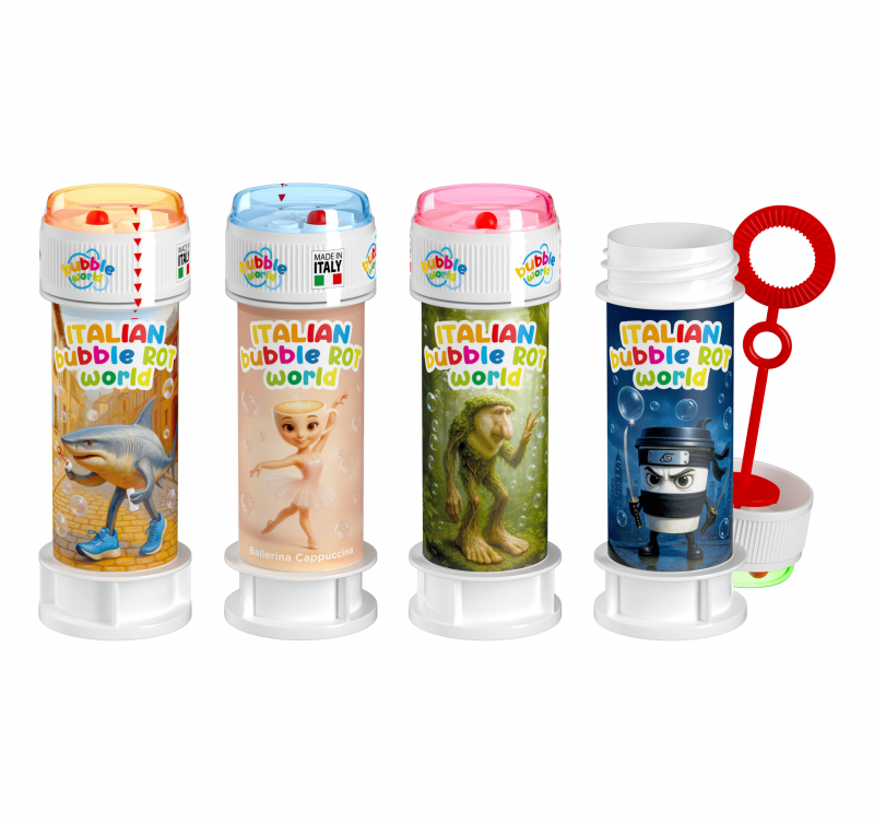 36 Bolas de Sabão 60ml Italian Brainrot