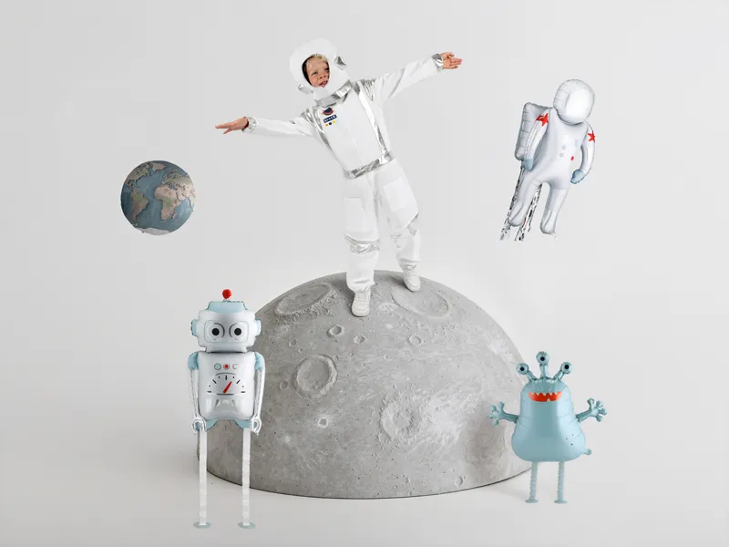 Balão Foil 45x81cm Astronauta