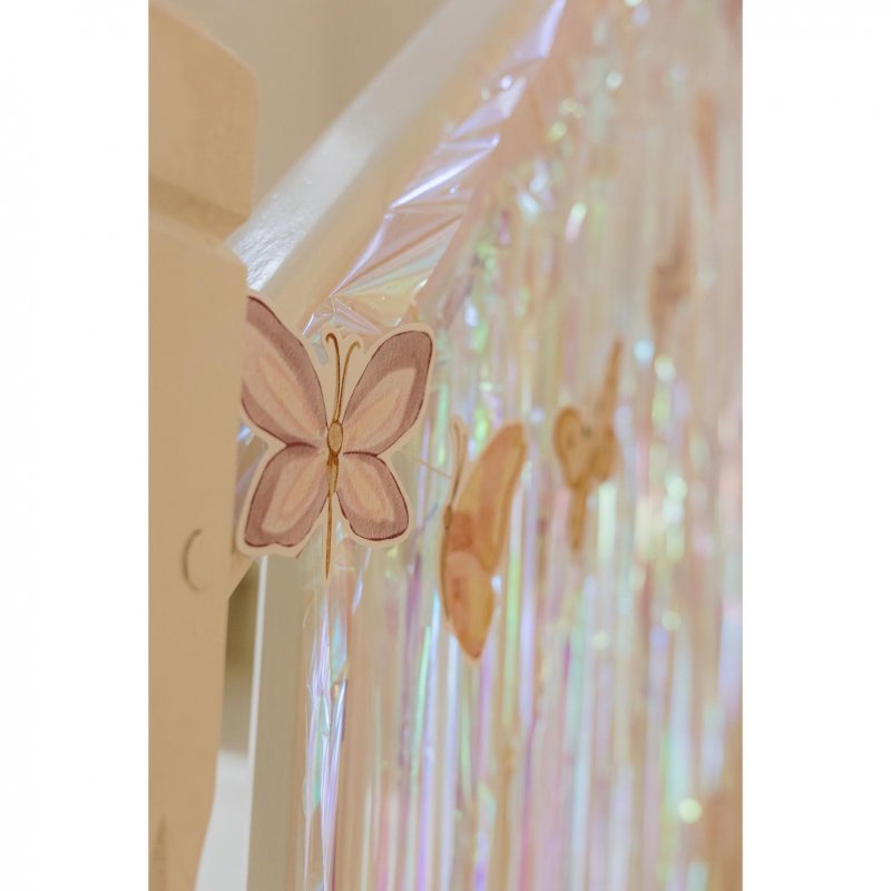 Grinalda Papel 1,5m Fairy World Borboletas