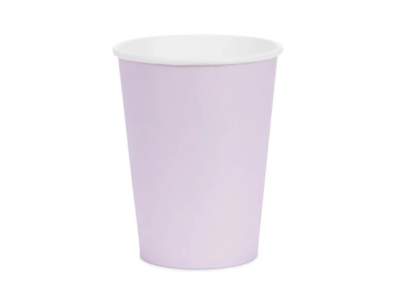 6 Copos 250ml Lilás