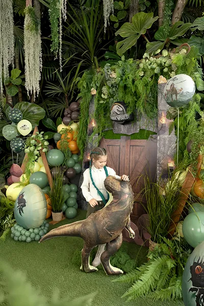 Balão Foil 92x98cm Jurassic World T-Rex