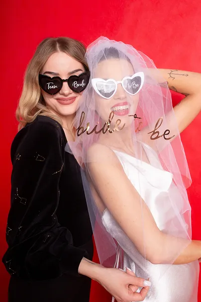 Véu “Bride to be” Branco