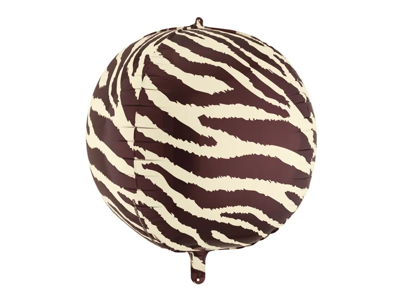 Balão Foil Orbz 75cm Animal Print Riscas Zebra
