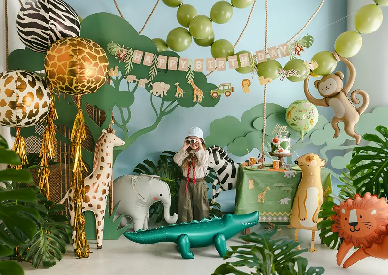 Balão Foil Orbz 75cm Animal Print Riscas Zebra