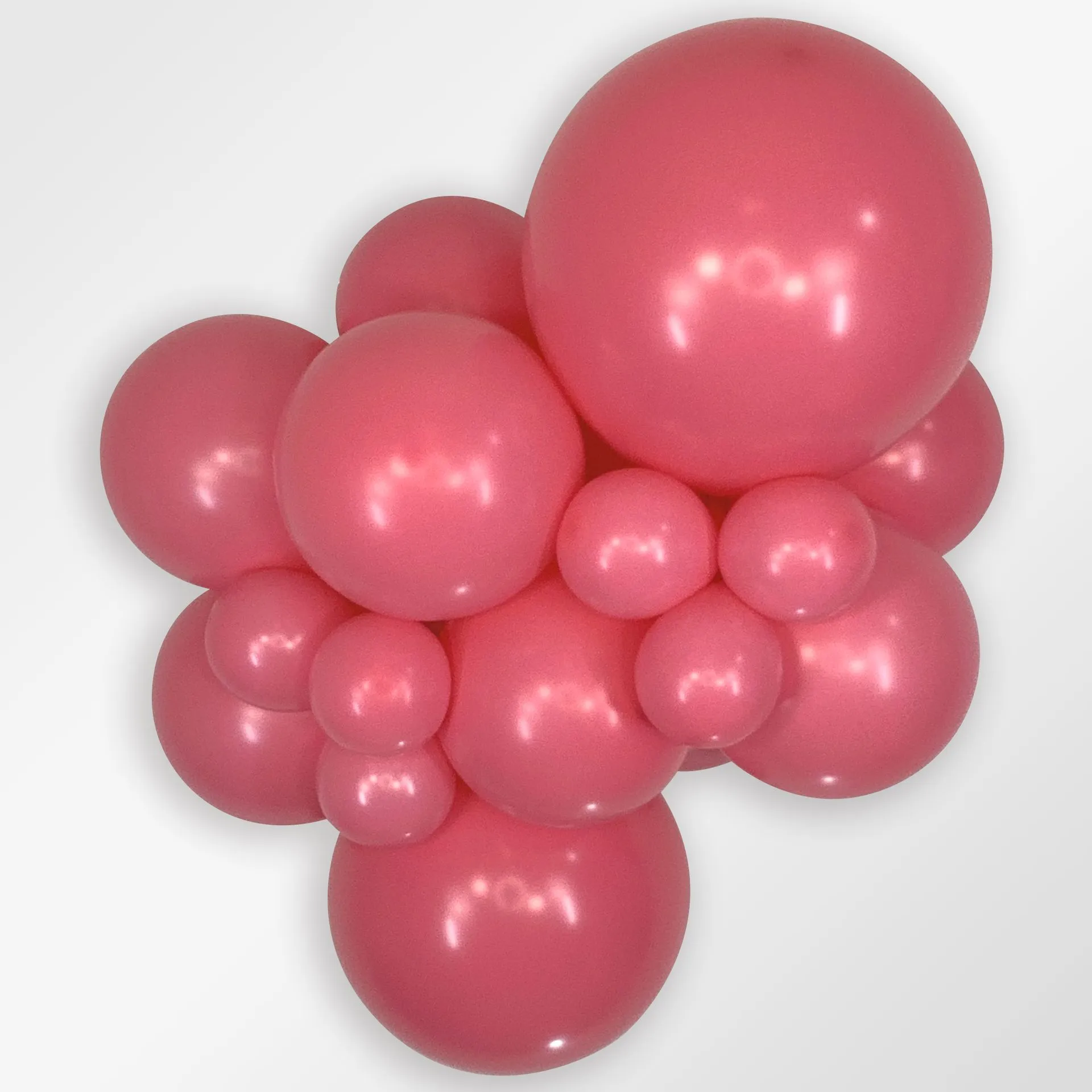 15 Balões latex R18 (45cm) - Rose - 011