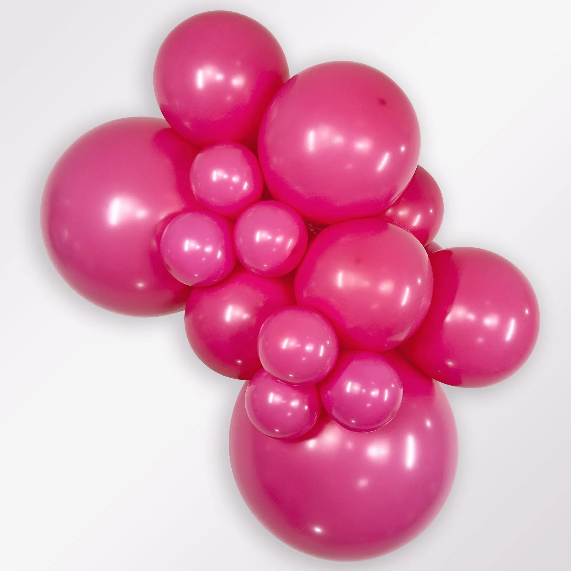 100 Balões latex R5 (12cm) - Fuchsia - 012