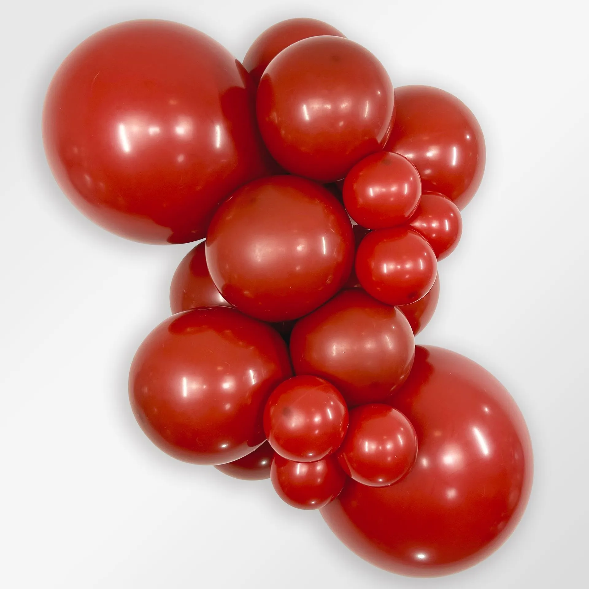 50 Balões latex R12 (30cm) - Imperial Red - 016