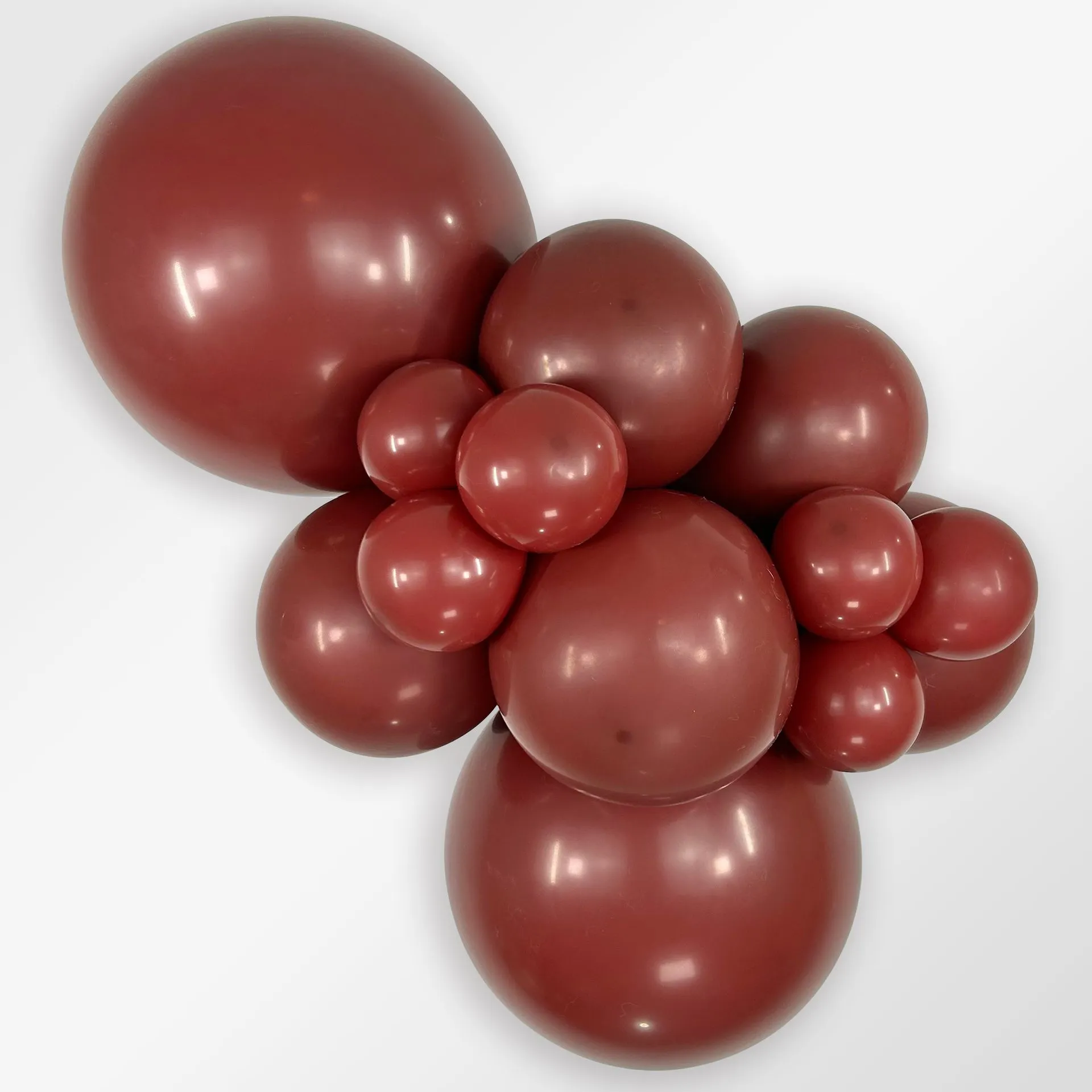 50 Balões latex R12 (30cm) - Merlot - 018