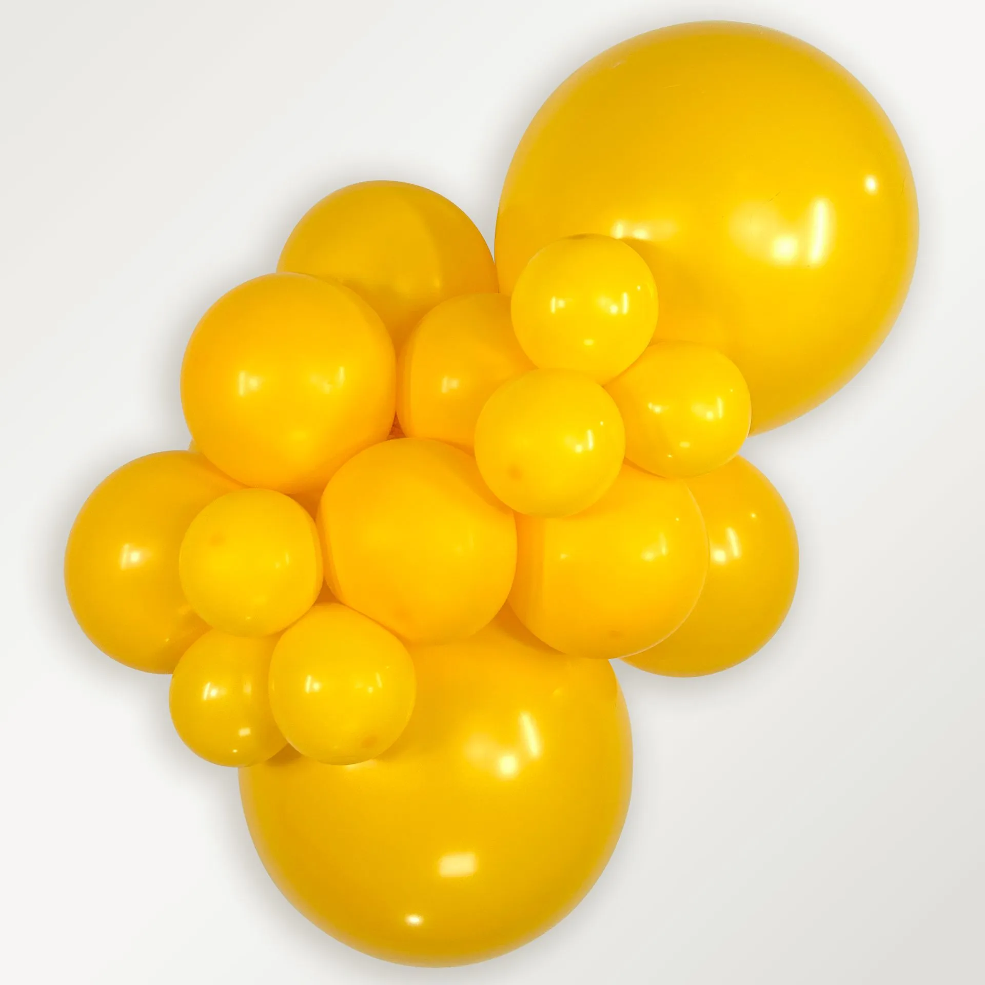 50 Balões latex R12 (30cm) - Honey Yellow - 021