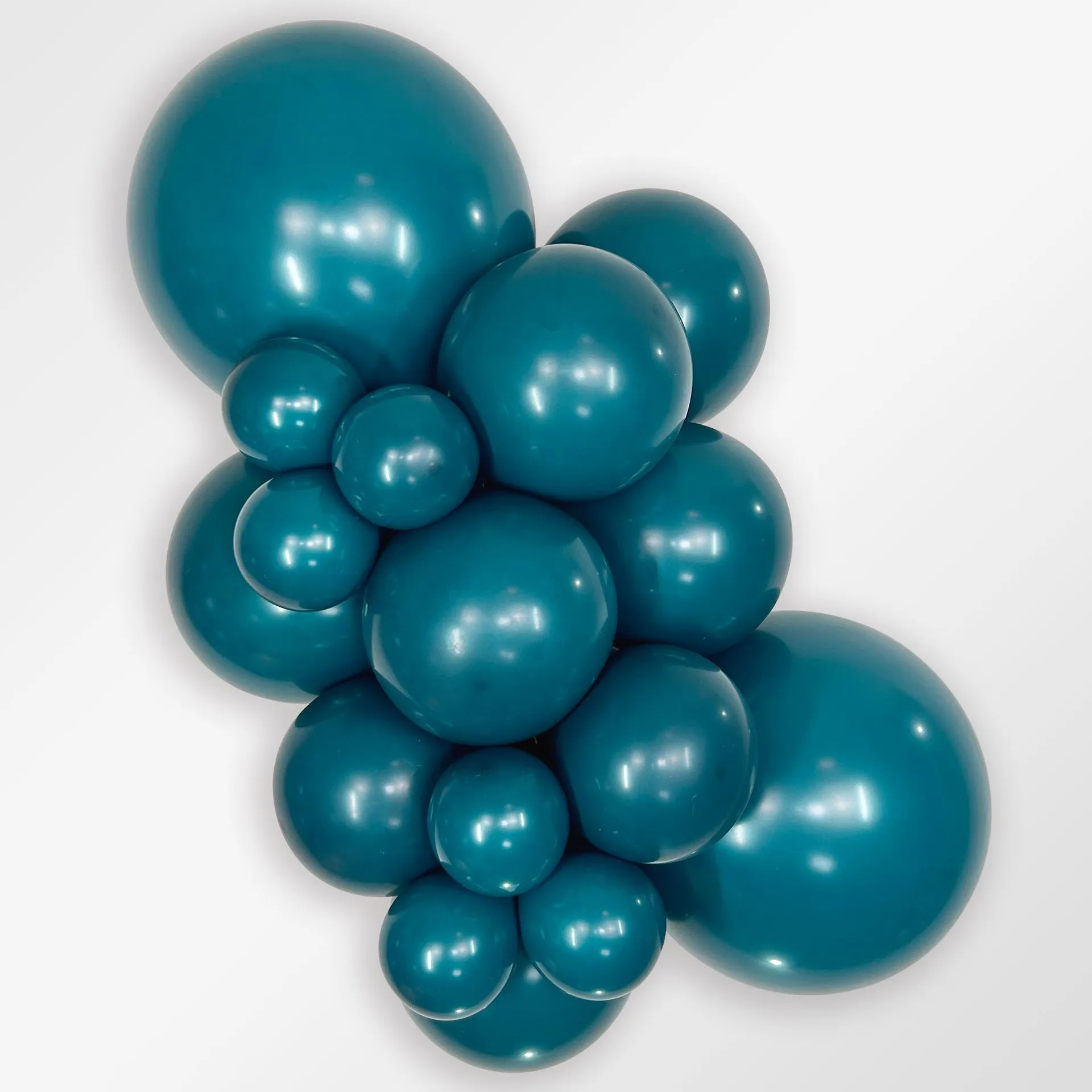 10 Balões latex R24 (60cm) - Deep Teal - 035