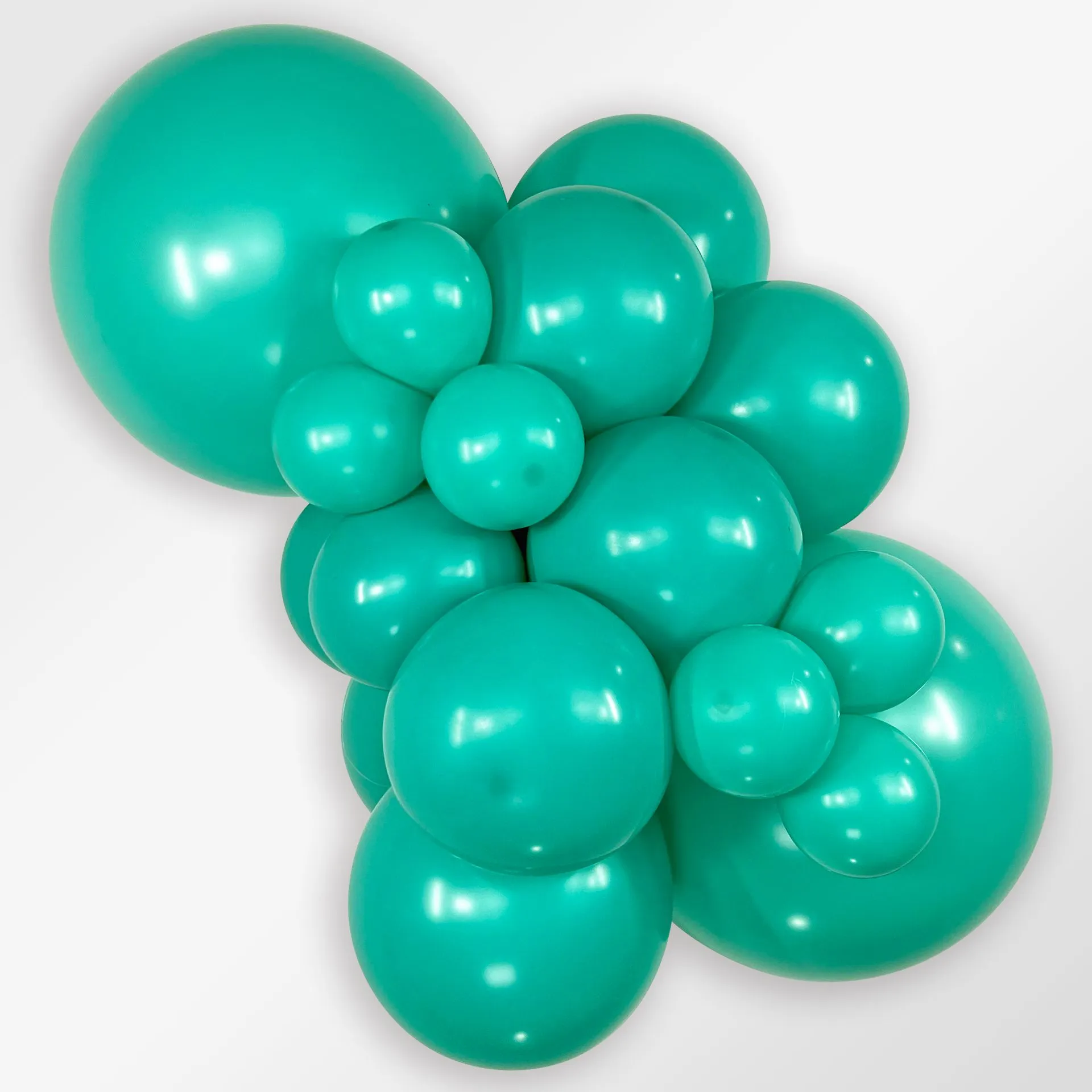 100 Balões latex R5 (12cm) - Aquamarina - 037