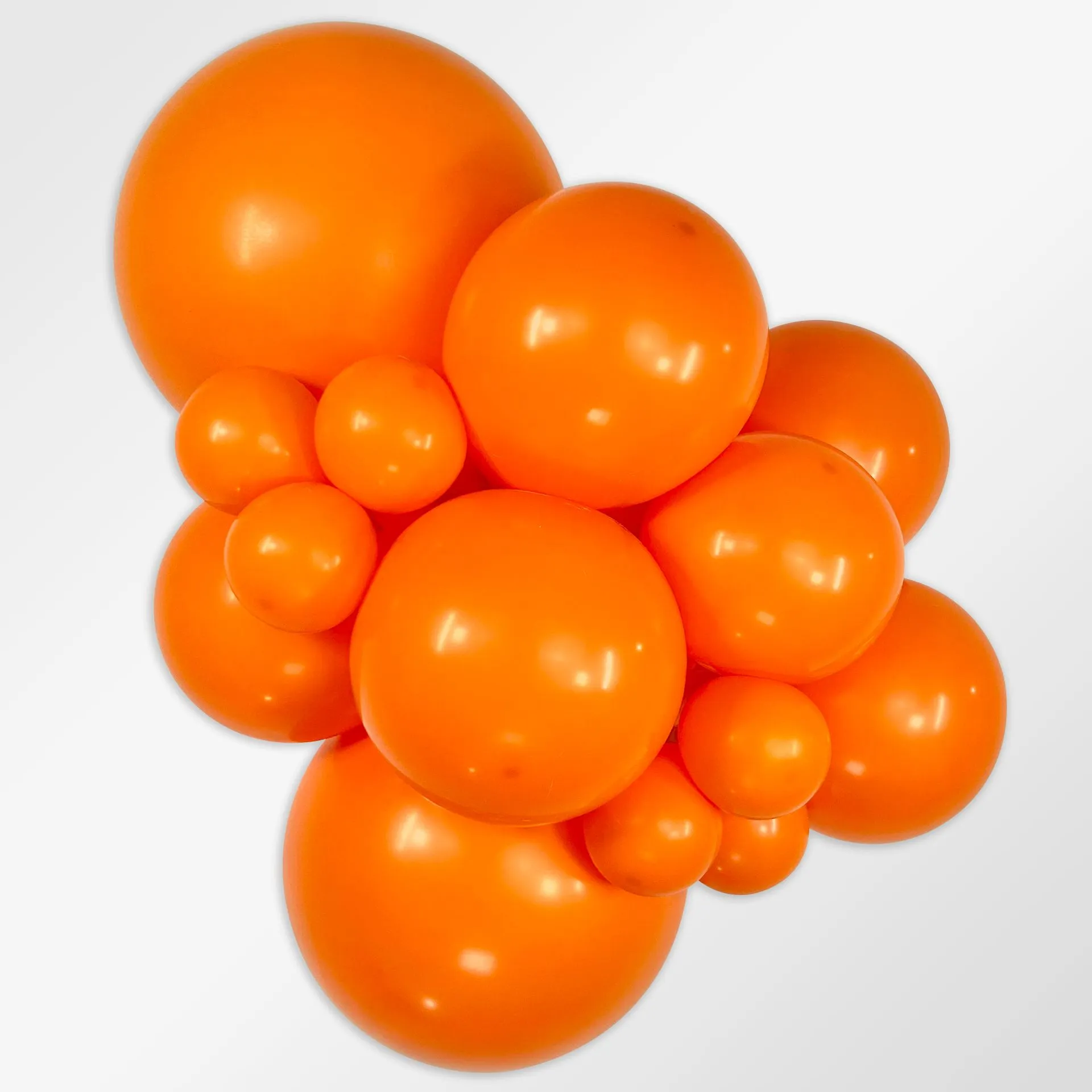 15 Balões latex R18 (45cm) - Orange - 061
