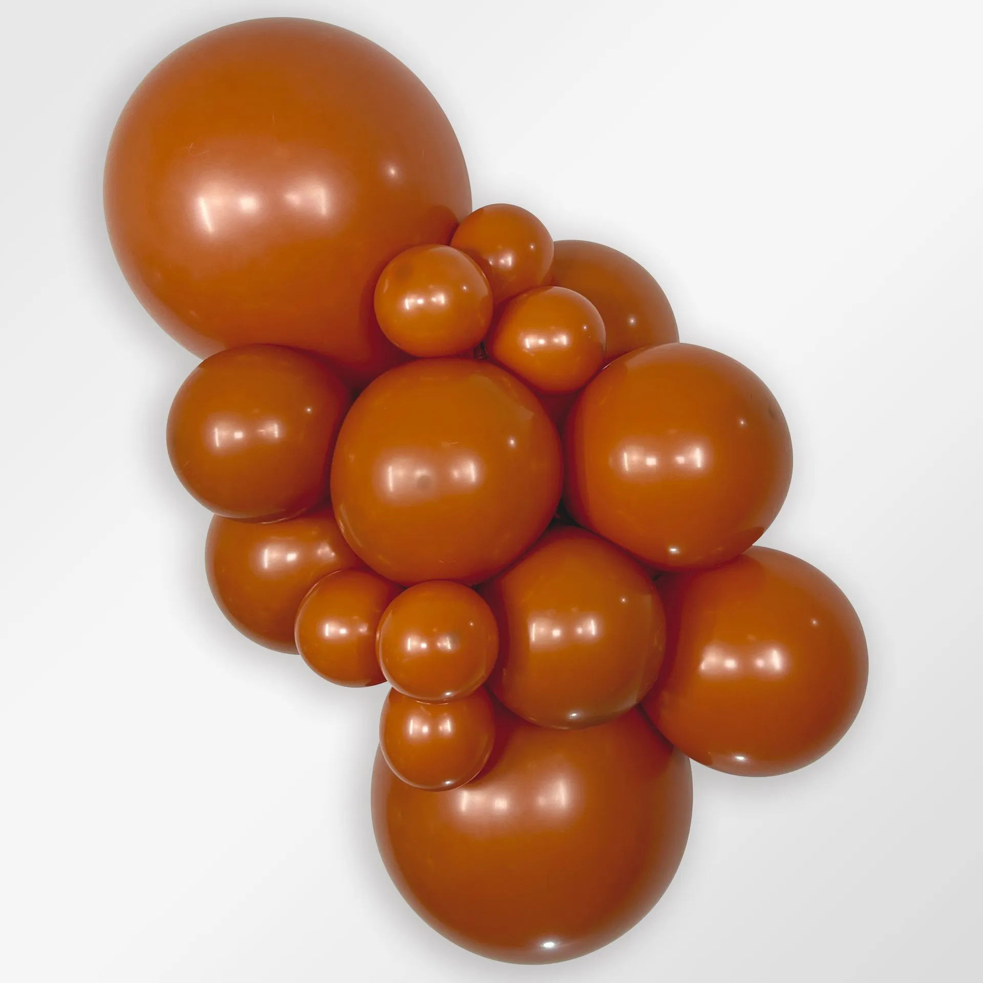 50 Balões latex R12 (30cm) - Sunset Orange - 062