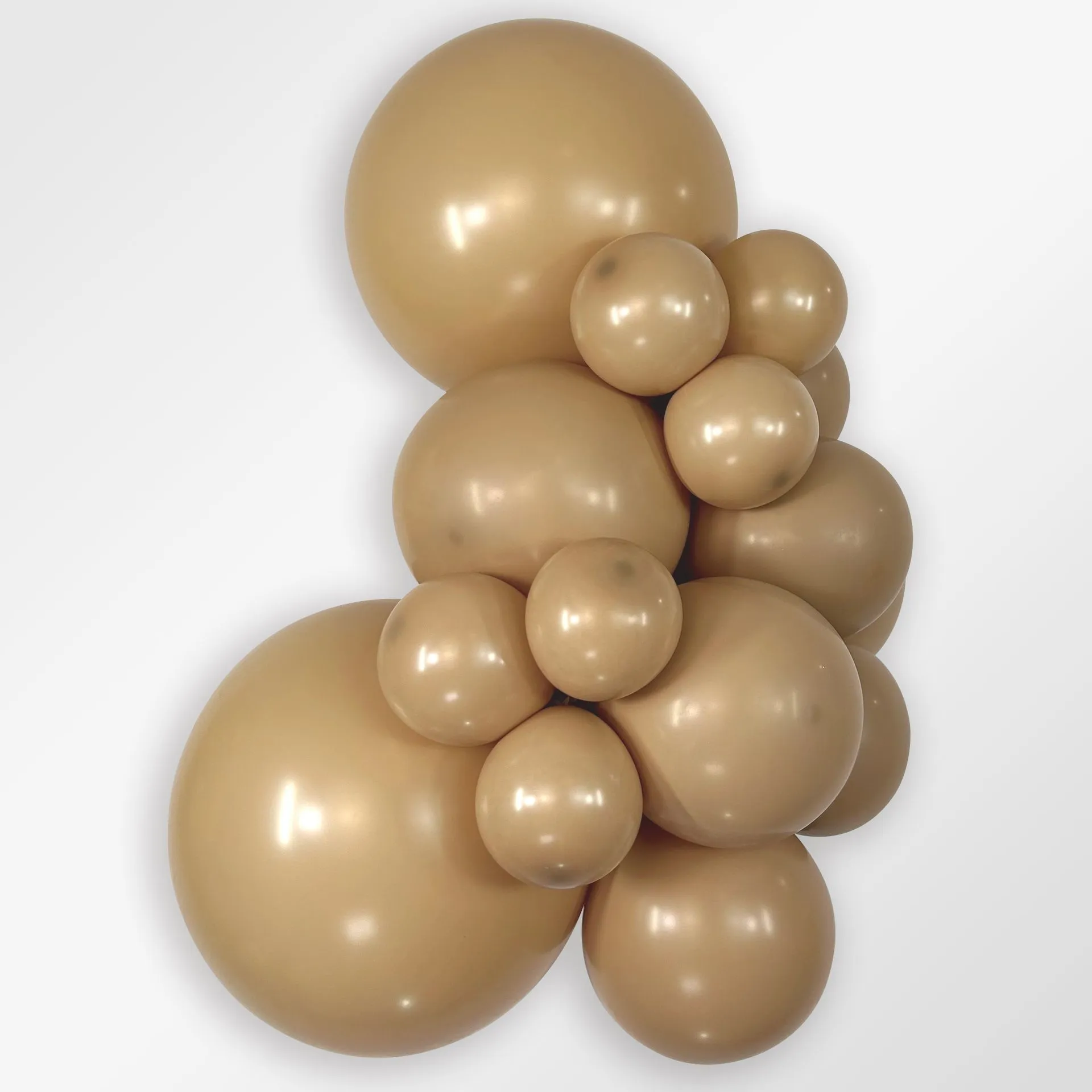 50 Balões latex R12 (30cm) - Latte - 073