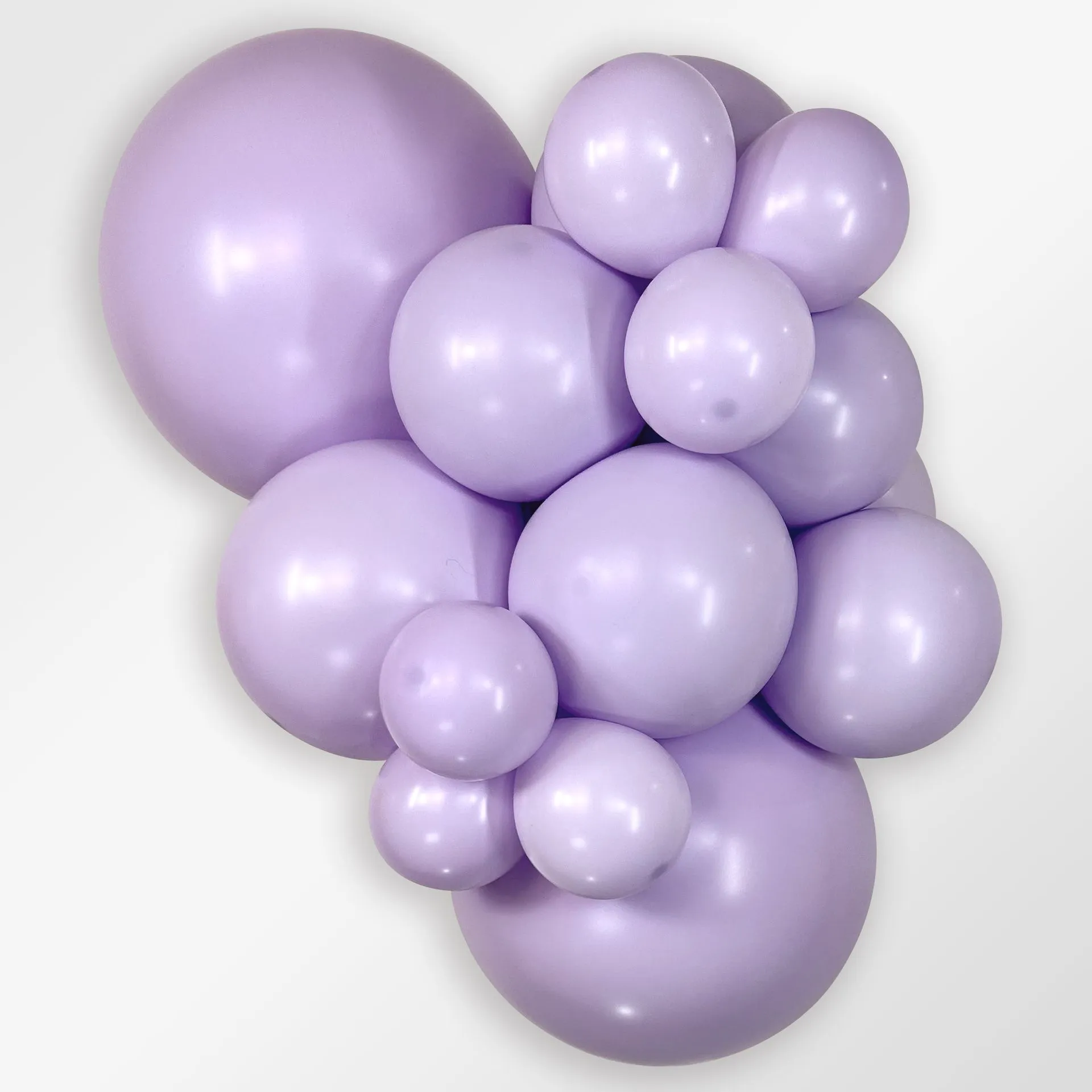 15 Balões latex R18 (45cm) - Pastel Matte Lilac - 650