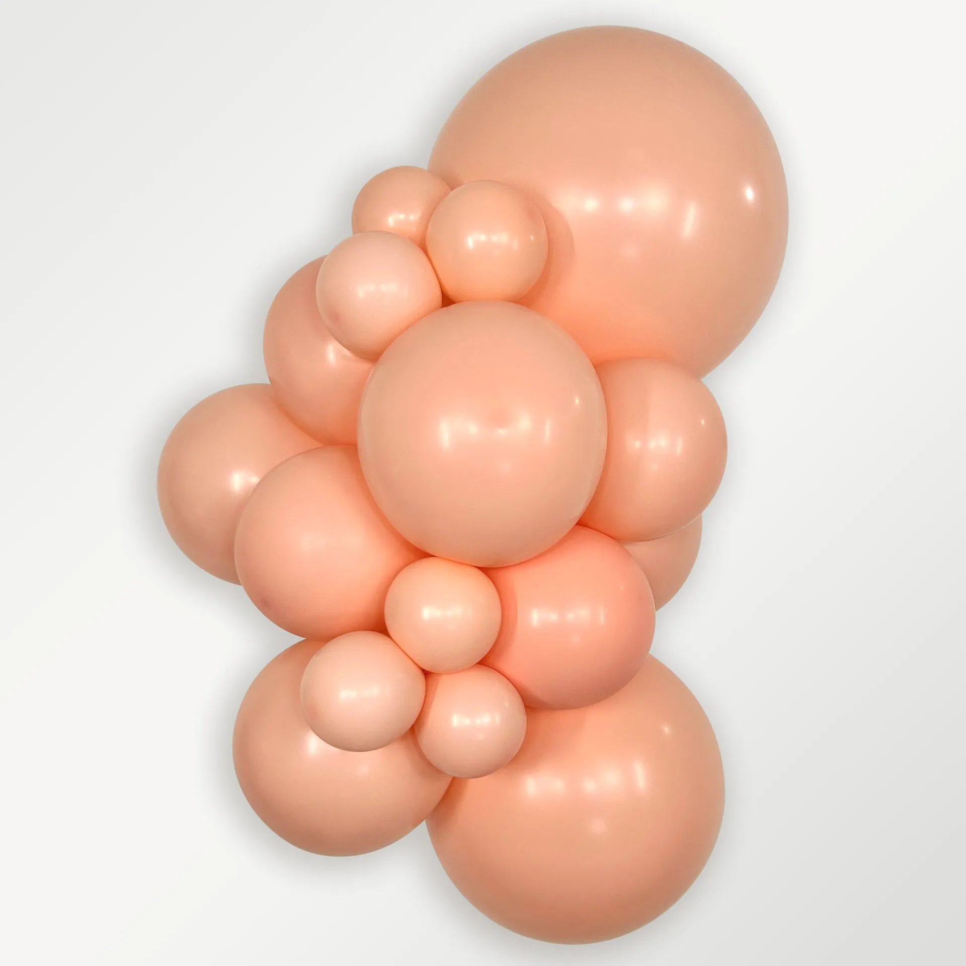 15 Balões latex R18 (45cm) - Pastel Matte Melon - 663