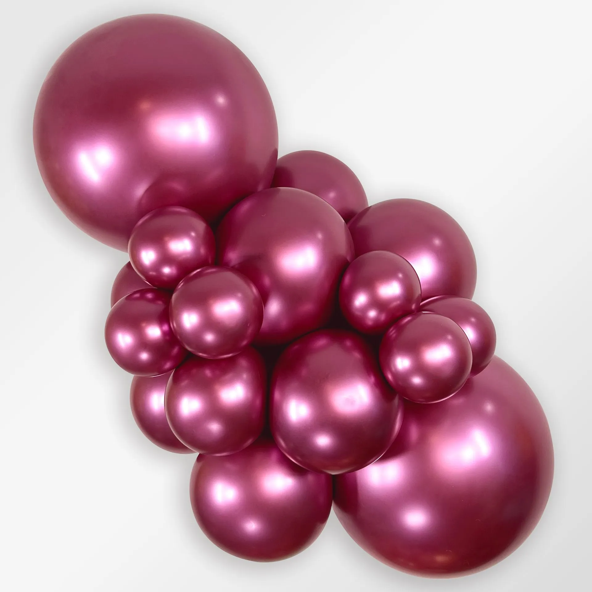 50 Balões latex R12 (30cm) - Reflex Fuchsia - 912
