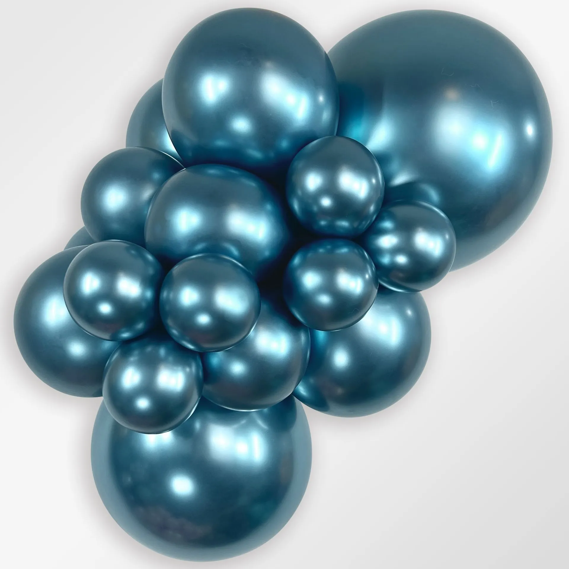 10 Balões latex R24 (60cm) - Reflex Blue - 940