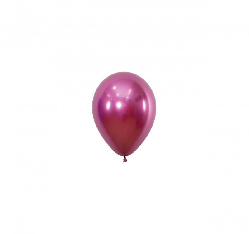 50 Balões latex R5 (12cm) - Reflex Fuchsia - 912