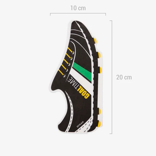 20 Guardanapos 40x20cm Chuteira Futebol