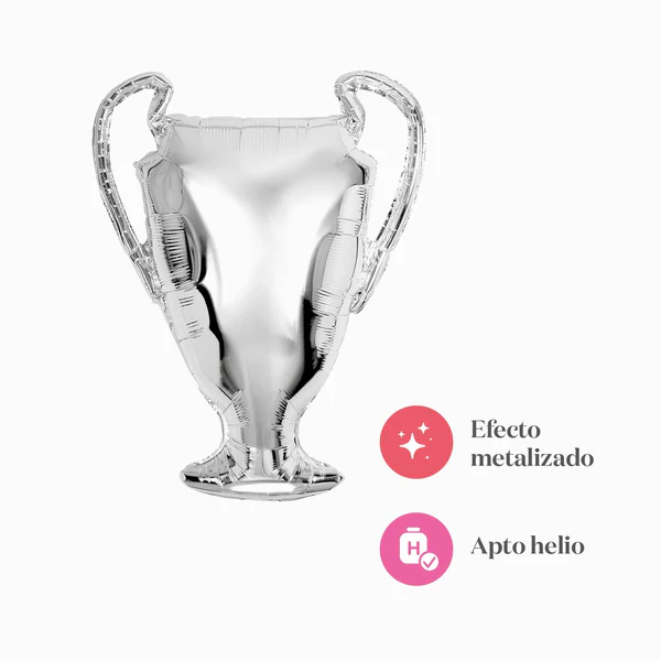 Balão Foil 84cm Taça de Futebol