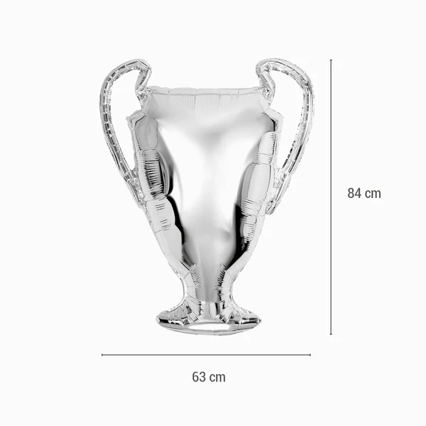 Balão Foil 84cm Taça de Futebol