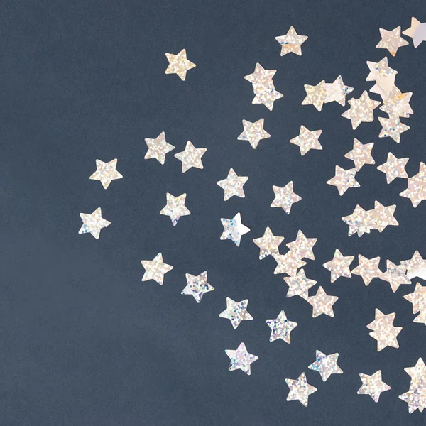 Canhão de confettis 40cm Estrelas Iridescentes