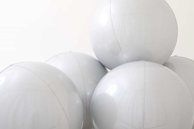 Balão Foil Globe 38cm Branco