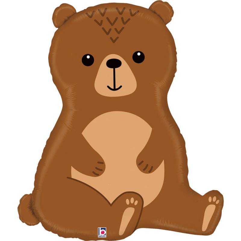 Balão Foil 54x66cm Urso Floresta