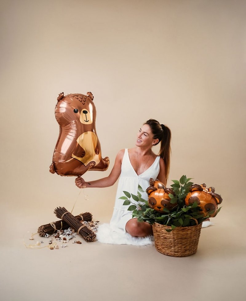 Balão Foil 54x66cm Urso Floresta
