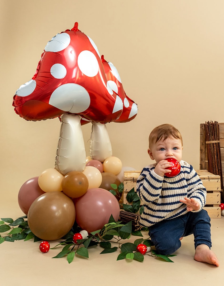 Balão Foil 52x65cm Cogumelo