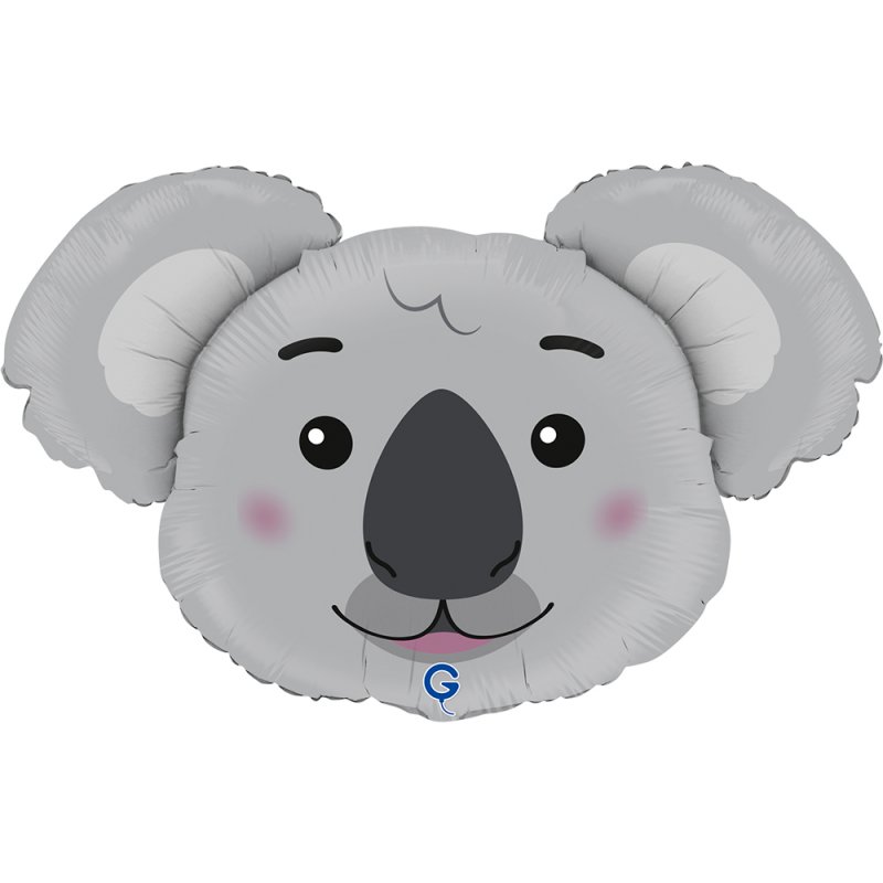 Balão Foil 76x42cm Cabeça Koala