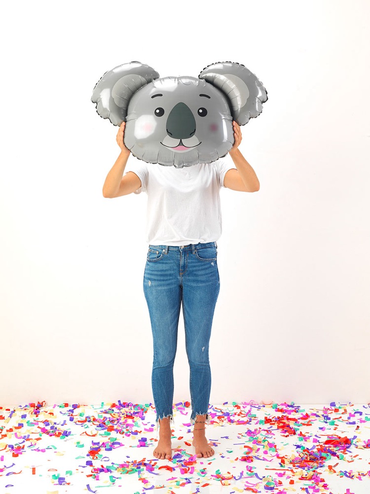 Balão Foil 76x42cm Cabeça Koala